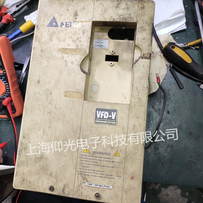 臺達(dá)變頻器維修VFD055V43A報(bào)OV過電壓修理 免費(fèi)檢測