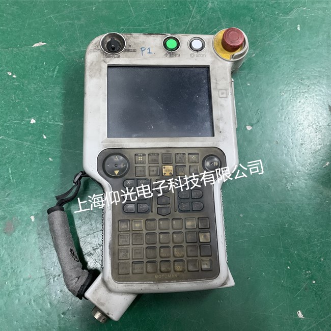 安川機器人示教器維修JZRCR-NPP01B-1無法進入系統(tǒng)故障維修