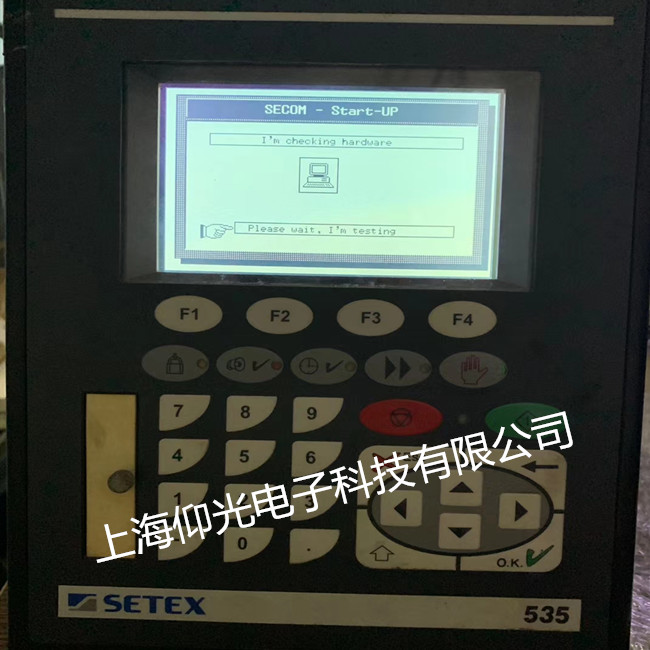 德國SETEX系統(tǒng)操作屏維修,SETEX印染機系統(tǒng)屏SECOM 535黑屏花屏修理快