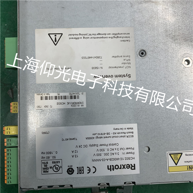 博士力士樂HVE伺服驅(qū)動器報F8027代碼維修公司