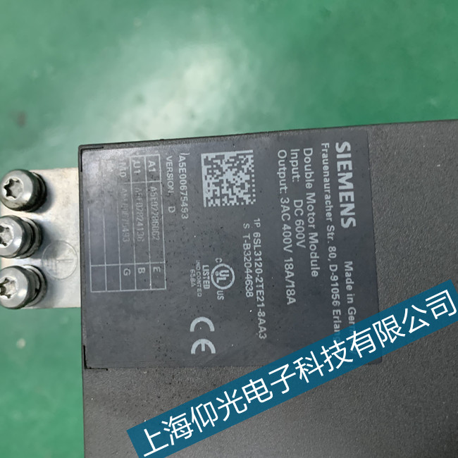 西門(mén)子6SN1123伺服驅(qū)動(dòng)器電源燈不亮維修與方法