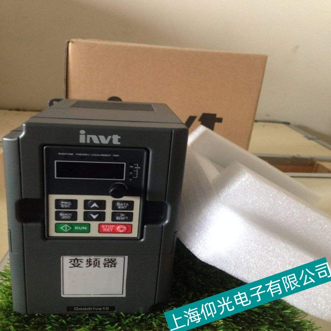 常州INVT英威騰CD300-19-018G-4變頻器OU3報警故障維修