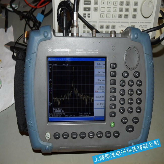 安捷倫頻譜儀N9340B維修開機報錯故障維修案例--