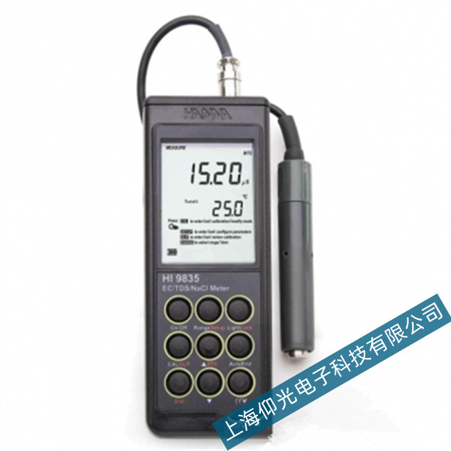 哈納HI9835電導率儀常見故障現(xiàn)象的處理方法